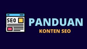 panduan konten seo