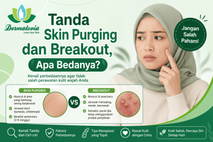 Tanda Skin Purging dan Breakout