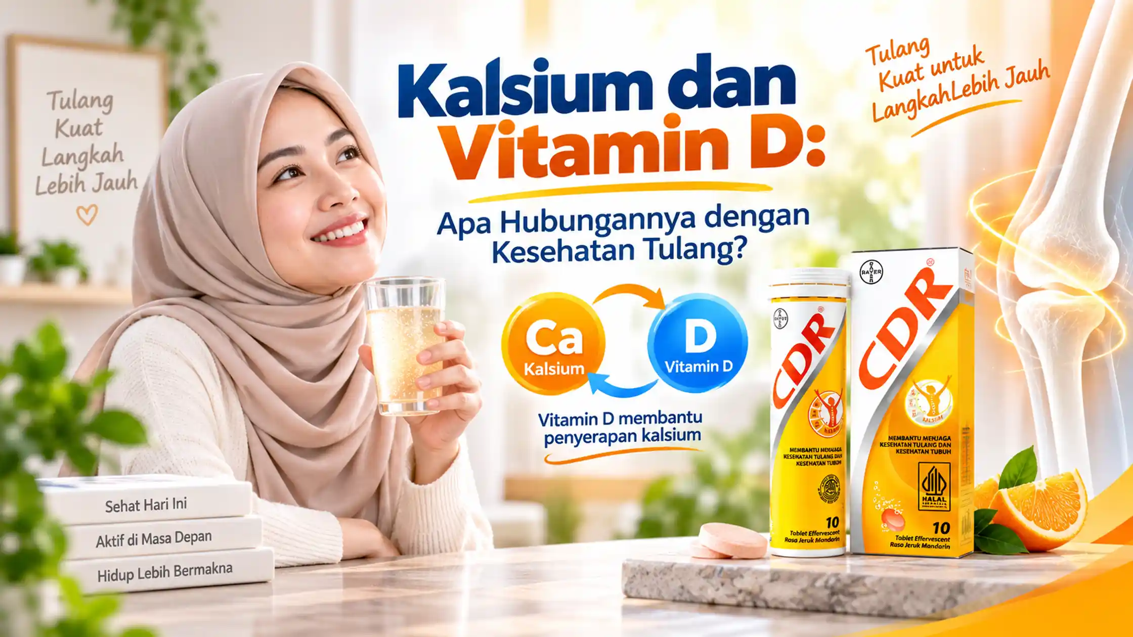 Kalsium dan Vitamin D: Apa Hubungannya dengan Kesehatan Tulang?
